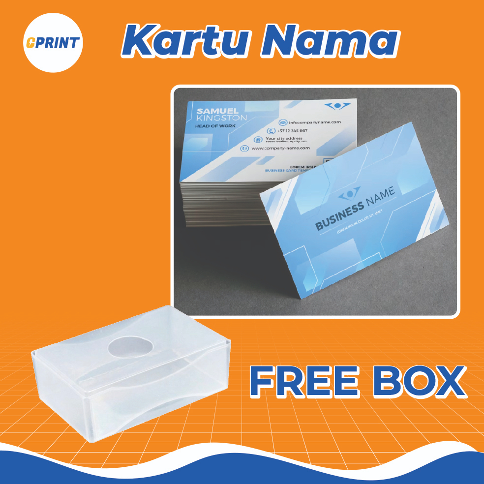 

Kartu Nama Custom Murah – Cetak Cepat | Art Carton 260gsm | Minimal Order 100pcs