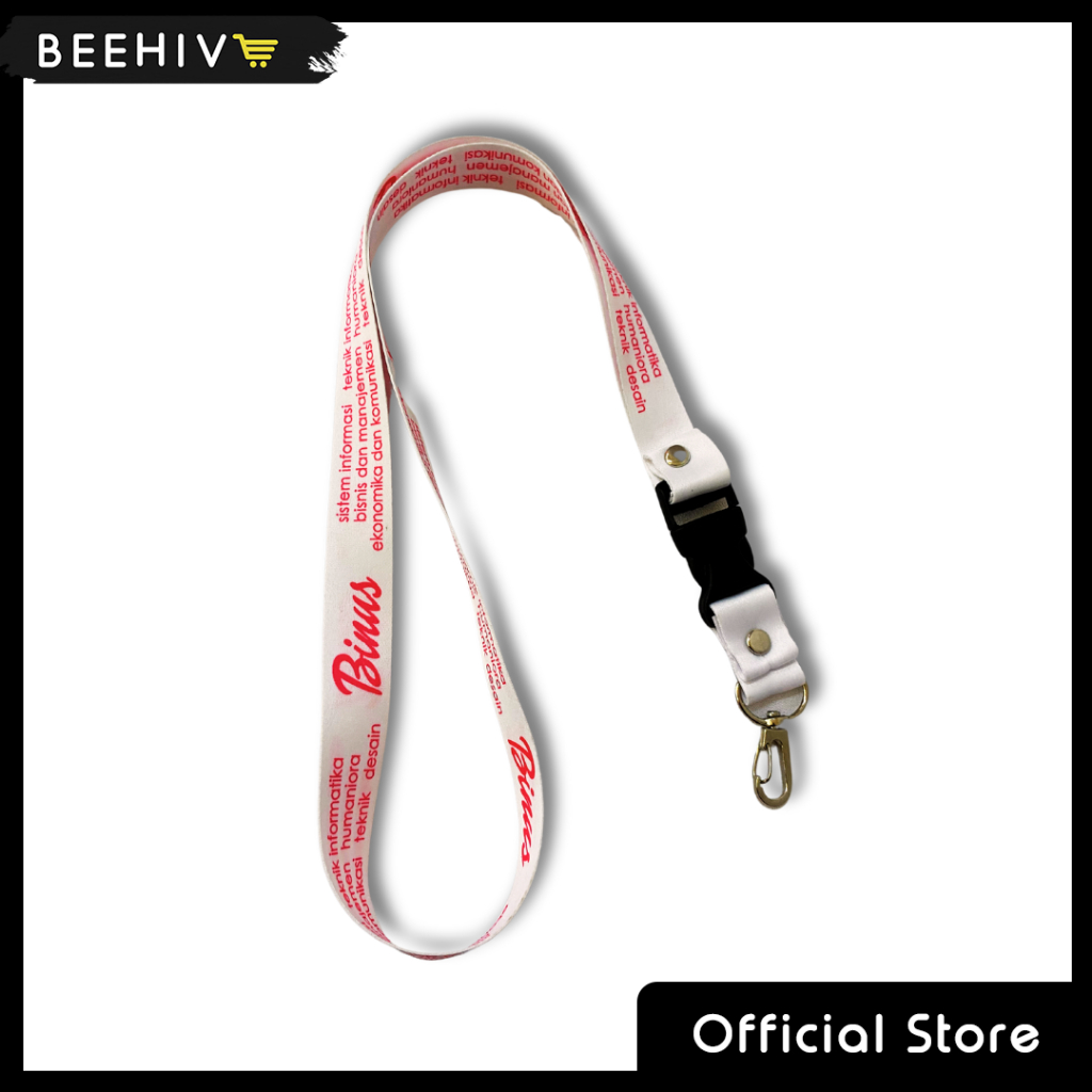 Beehive Binus - Lanyard Printing - Edisi Barbie