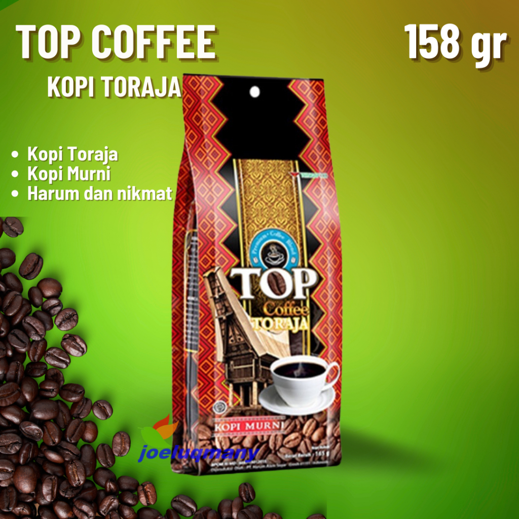 

Top Coffee Toraja Kopi Murni 158 gr