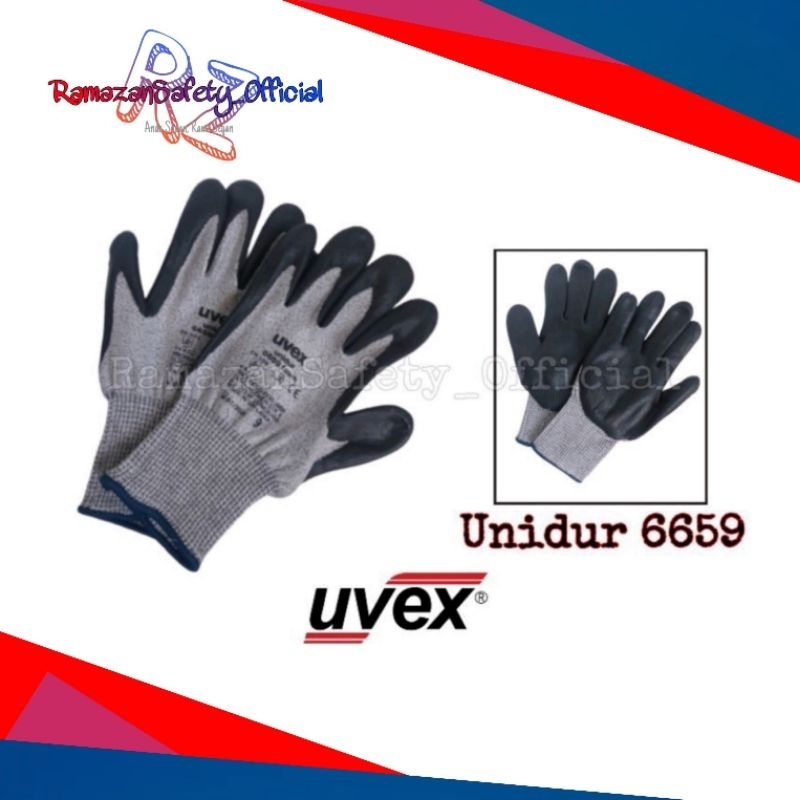 Sarung Tangan Uvex Unidur EN388 Original Termurah