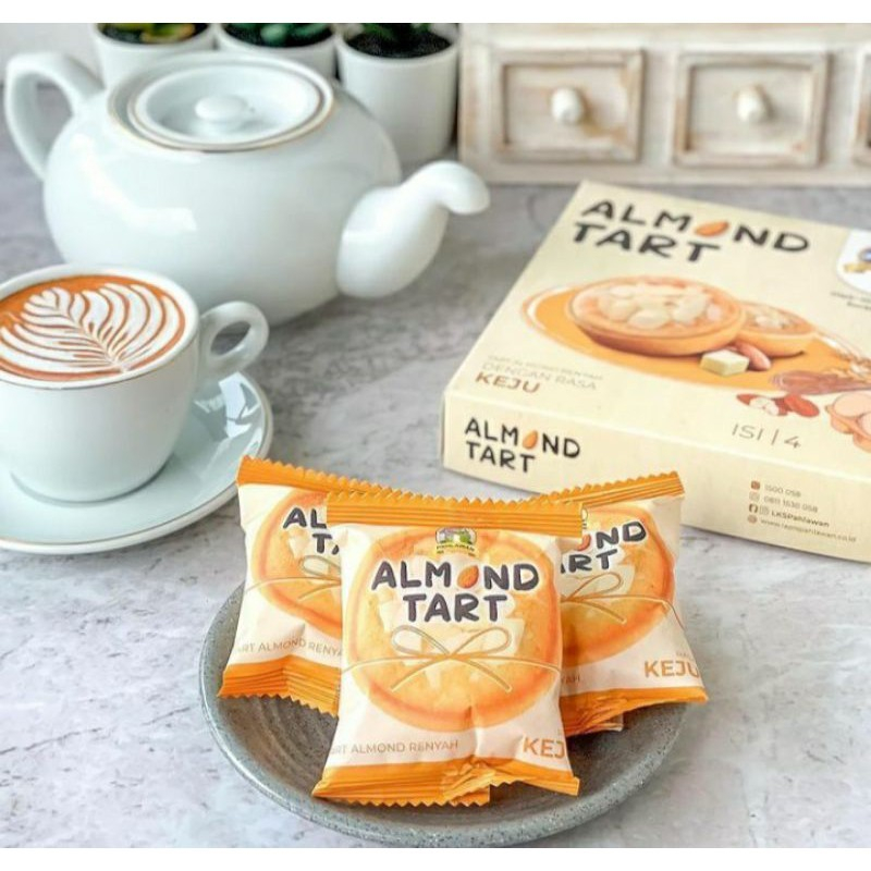Almond Tart By Lapis Kukus Pahlawan