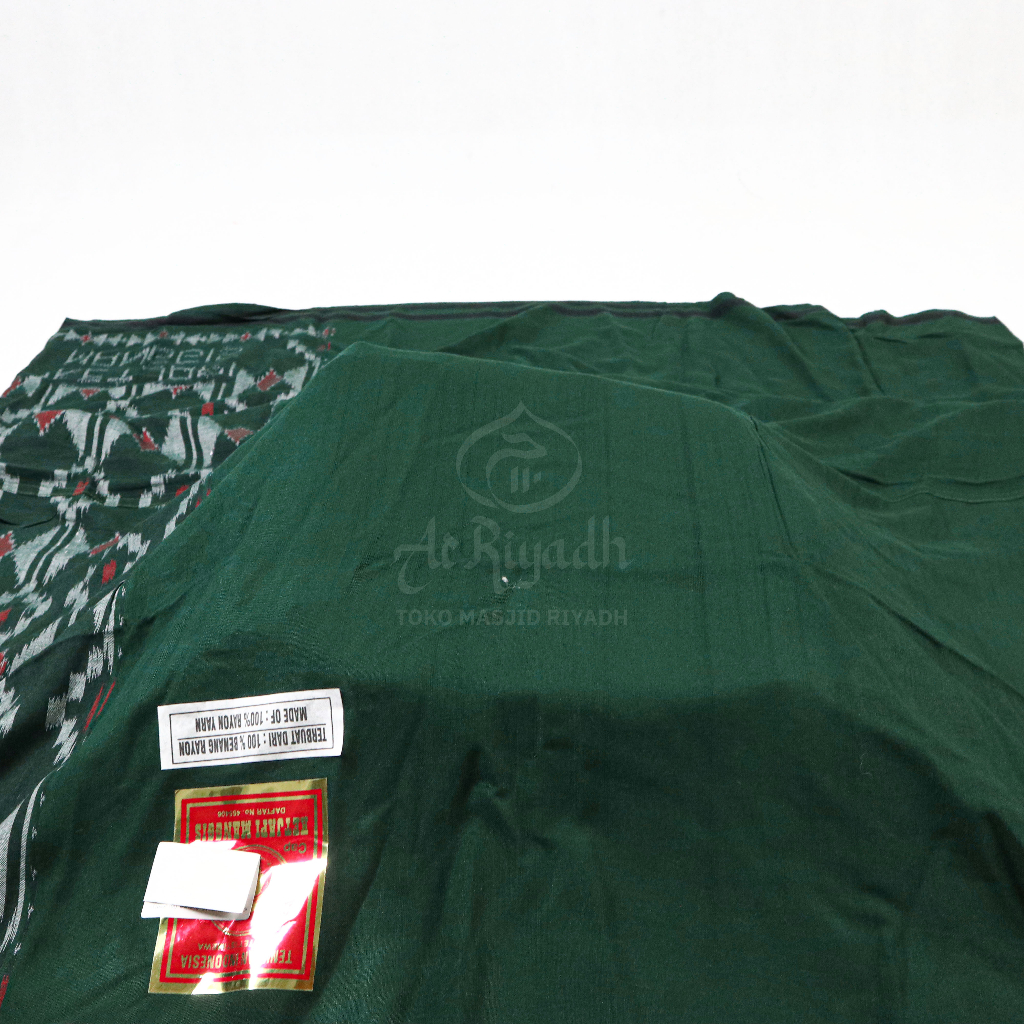 Sarung Goyor Ketjapi Manggis Polos Tenun Halus