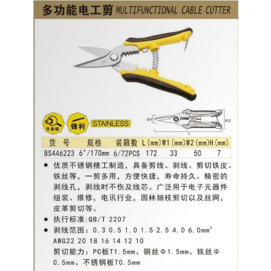 

Multifunctional Cable Cutter