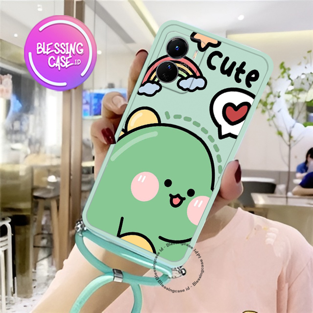 [SPMT-04] Softcase Casing + Tali For OPPO A57 2022 Casing OPPO A57 2022 Pelindung kamera OPPO A57 20