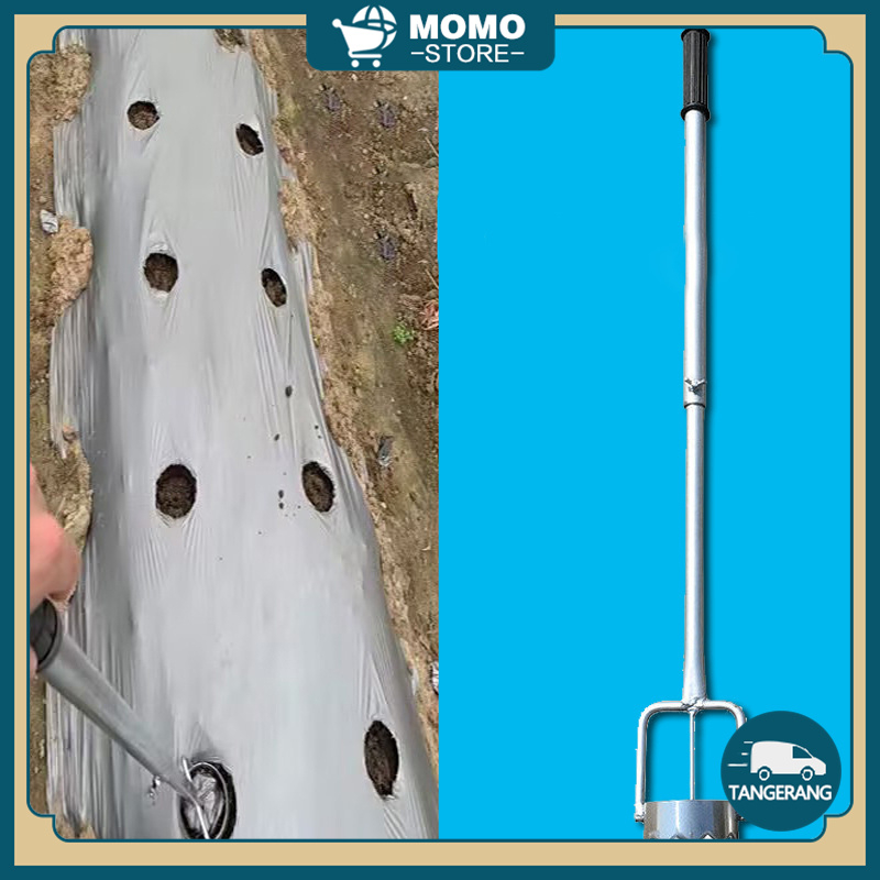 Alat Pelubang Mulsa Plastik 5cm Alat Lobang Plastik Mulsa Pertanian Pelubang Plastik Mulsa