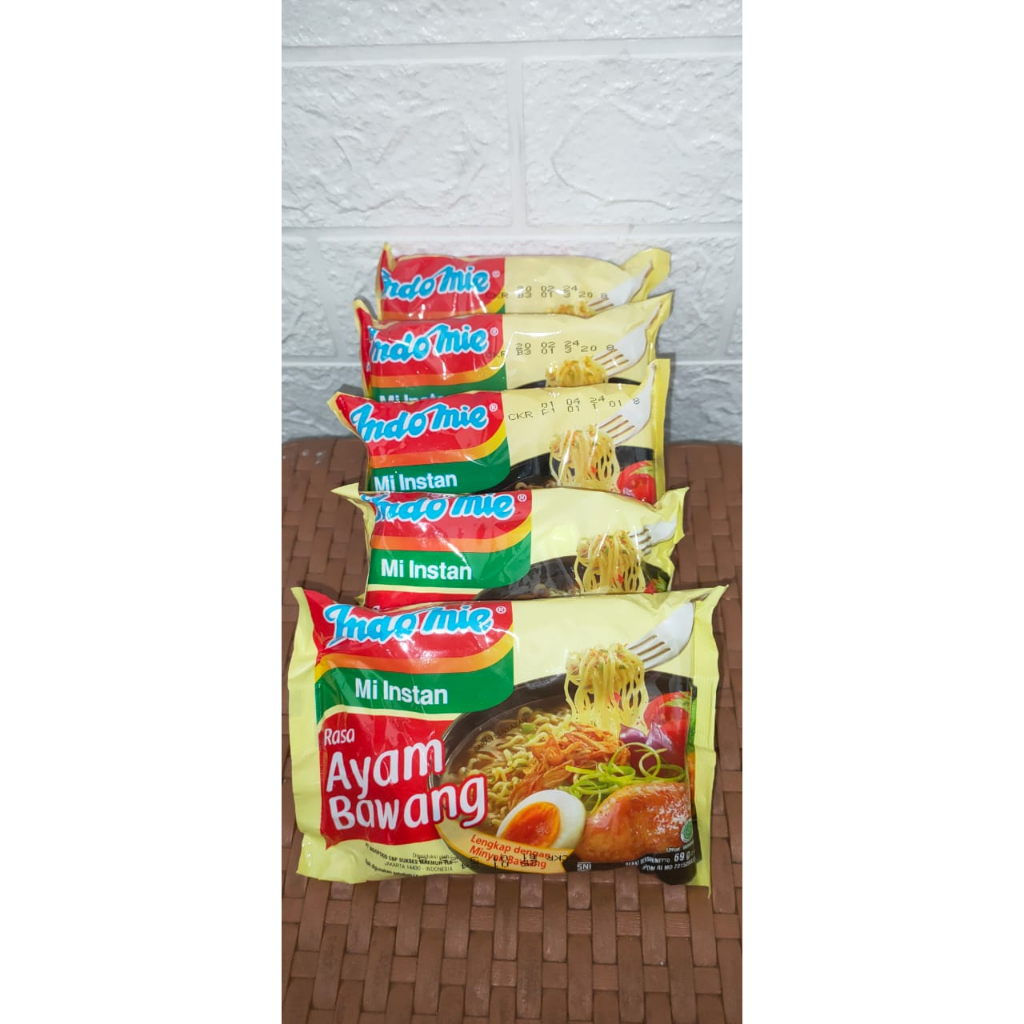 

indomie ayam bawang paket 5pcs