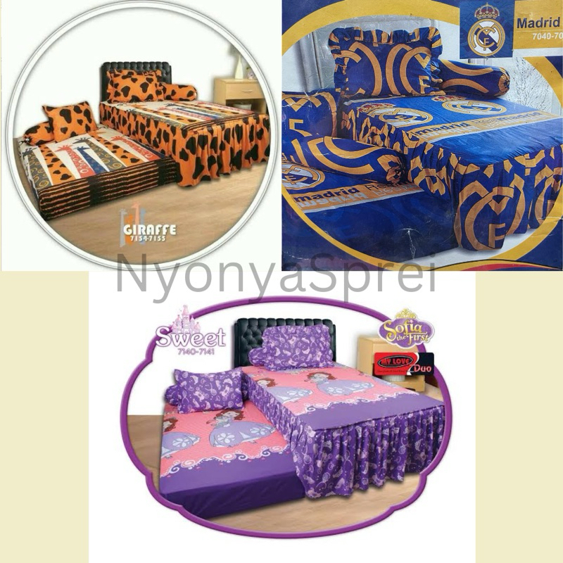 Sprei Sorong My Love | single 120x200