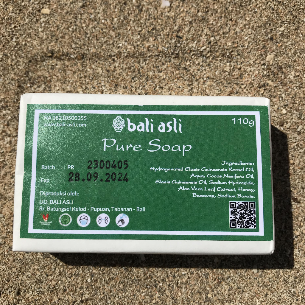 Bali Asli Natural Organic Pure Bar Soap