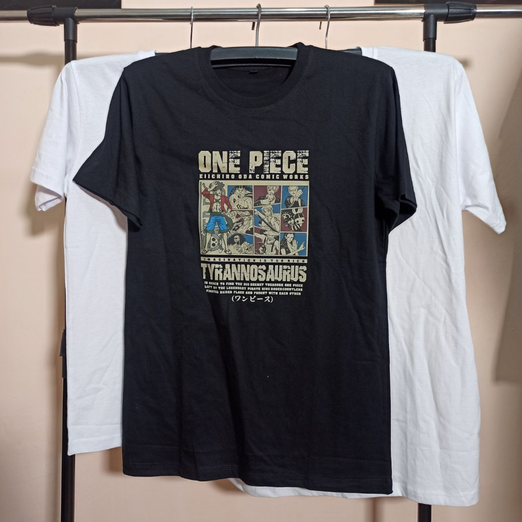 KAOS DISTRO ONE PIECE KAOS LUFFY ONE PIECE BAJAK LAUT TOPI JERAMI KAOS ANIME ONE PIECE ORIGINAL KATU