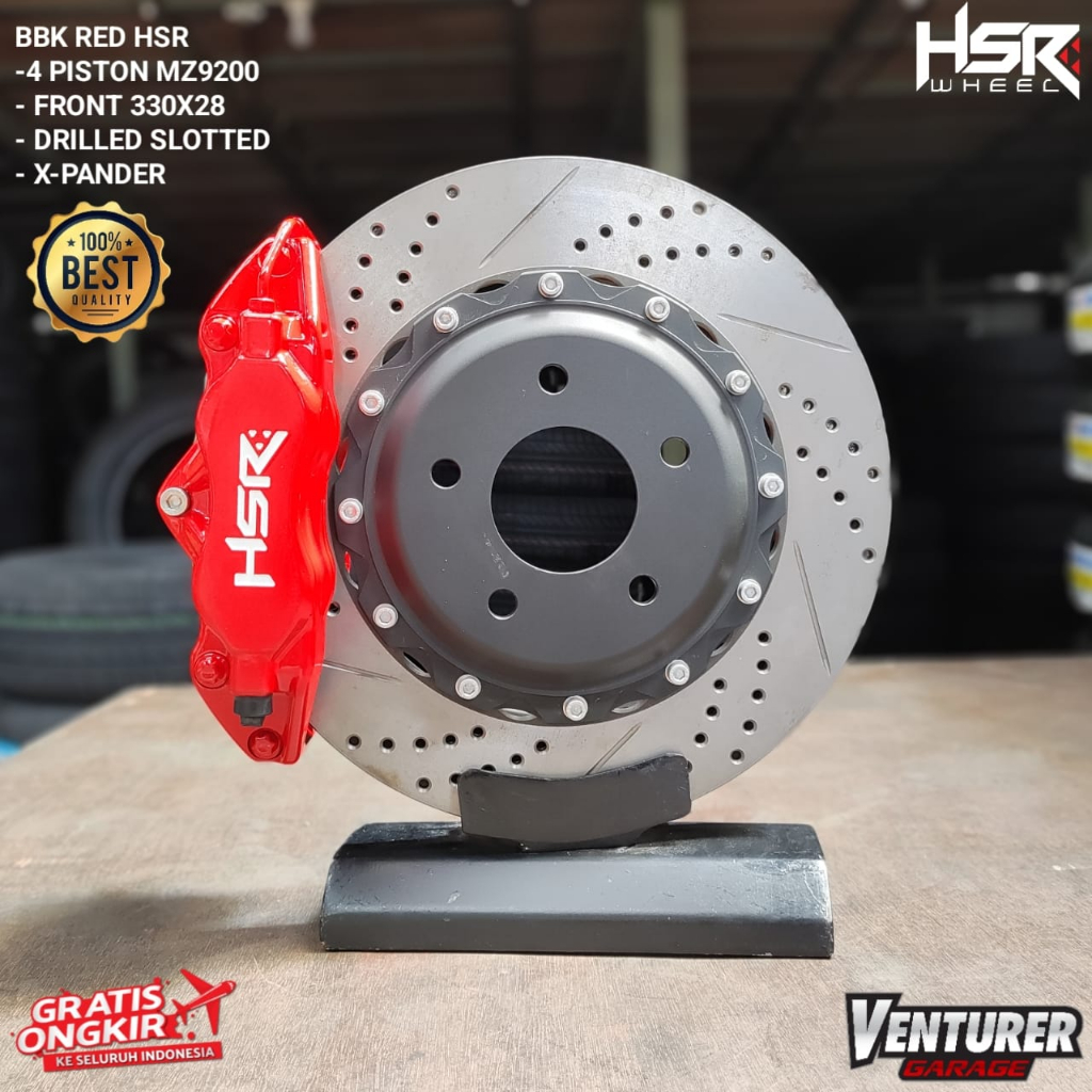 BBK (Big Brake Kit) HSR original 4 piston for mobil  x-pander (PNP)