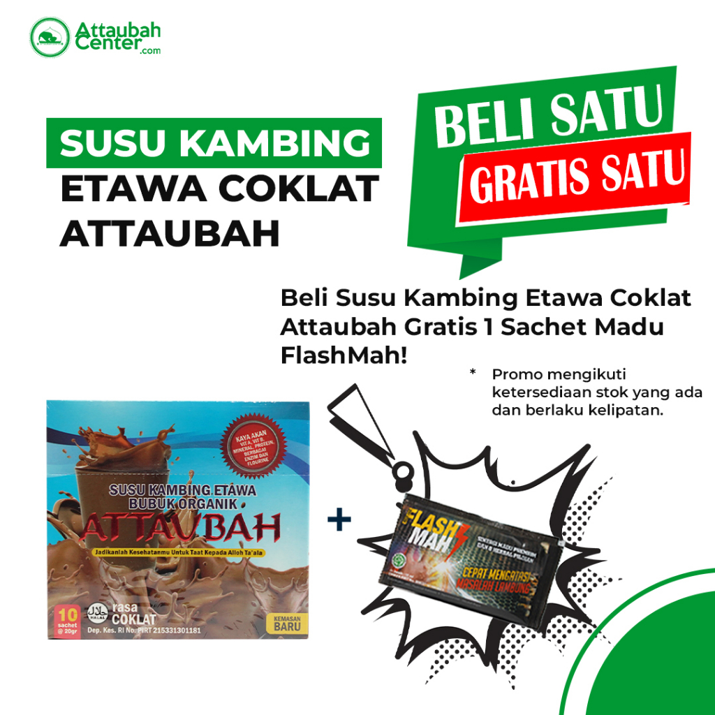 

Susu Kambing Etawa Coklat Attaubah