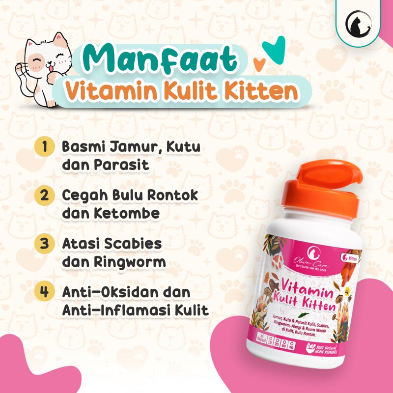 OLIVE CARE VITAMIN KULIT Kitten ex juli 2026