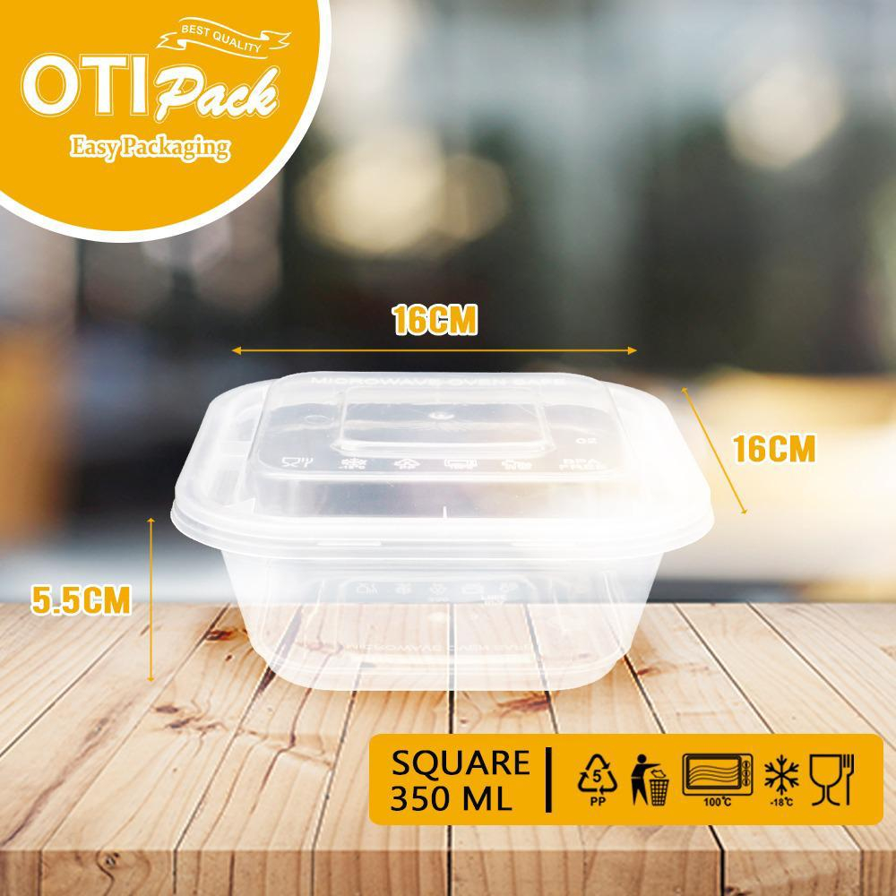 KOTAK MAKAN THINWALL PERSEGI - SQUARE OTIPACK