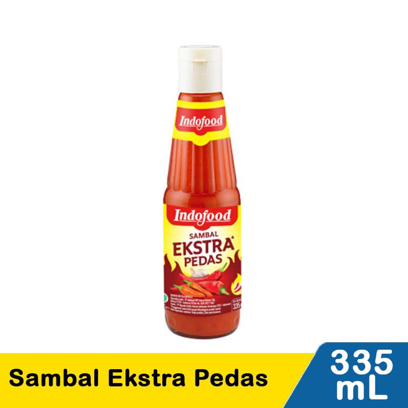 

Indofood Sambal Extra Pedas 335 ML