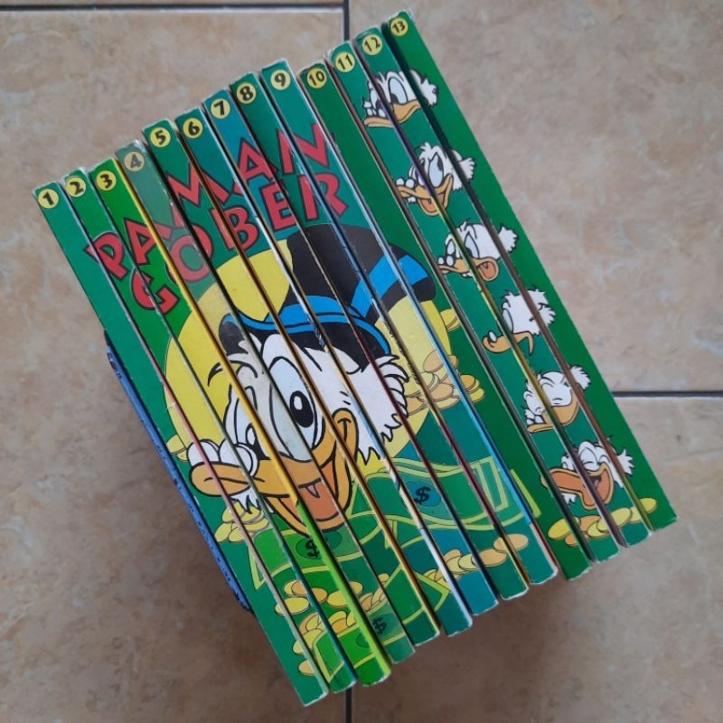 Komik Walt Disney Paman Gober Tahun IV 4 Nomor 1-13 Fullset Kolpri