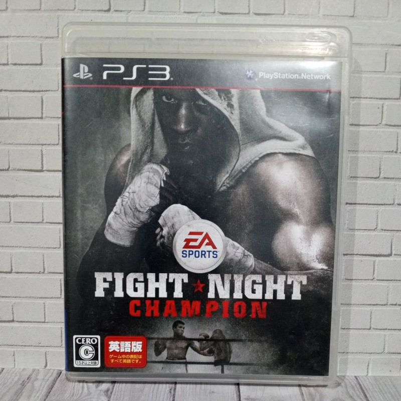 BD CD KASET ORIGINAL PS3 Fight Night Champion Usa Bahasa Inggris Lengkap Manual book