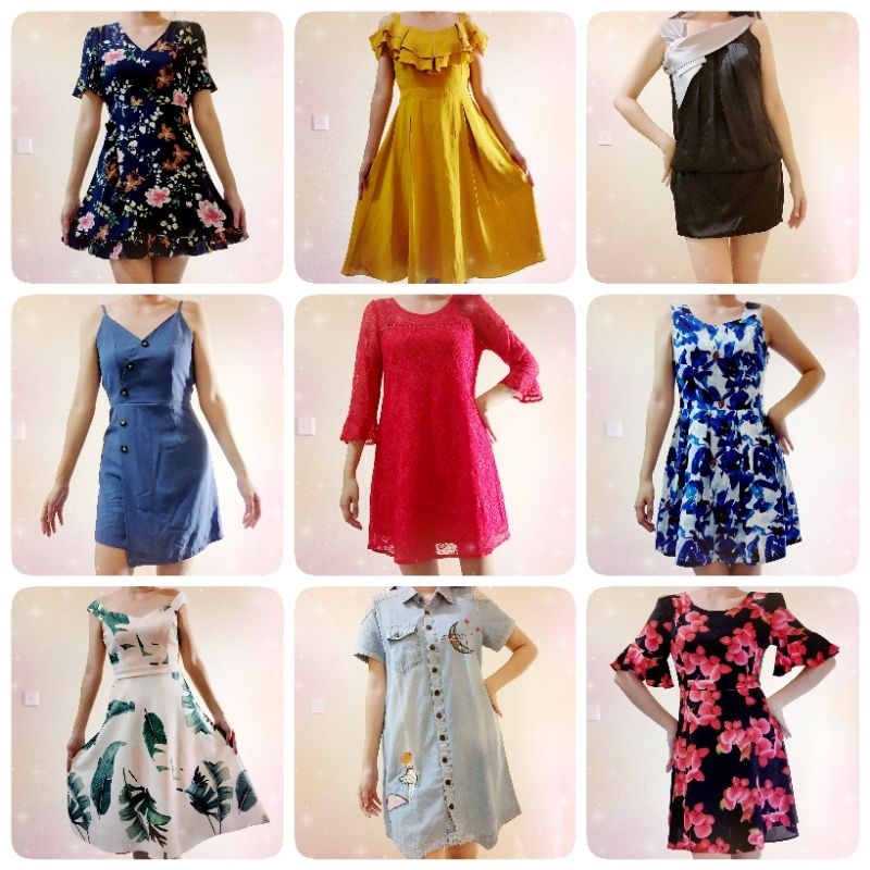 Dress wanita - dress murah - baju wanita murah - baju murah - baju bekas - baju second - baju prelov