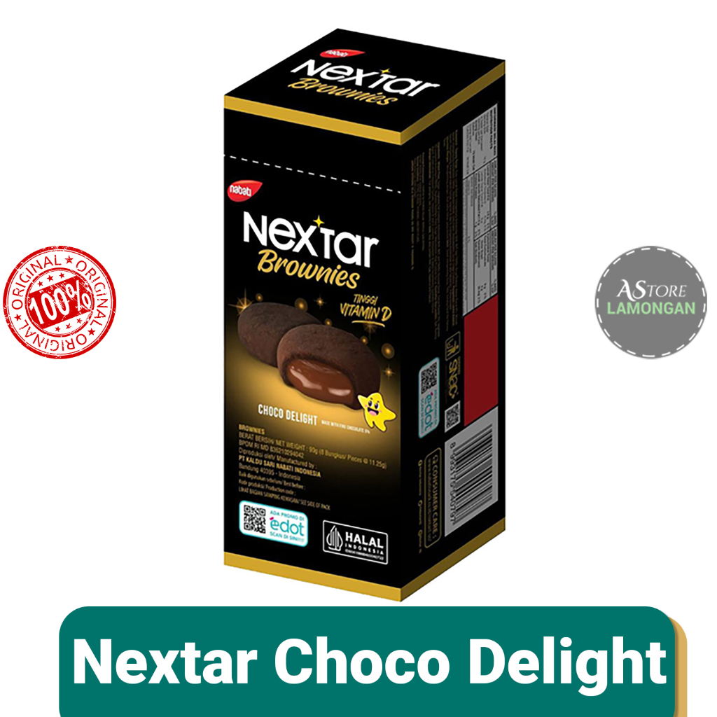 

PROMO NABATI NEXTAR Brownies Choco Delight, Blueberry, Strawberry Jam, Pineapple 90Gr Murah