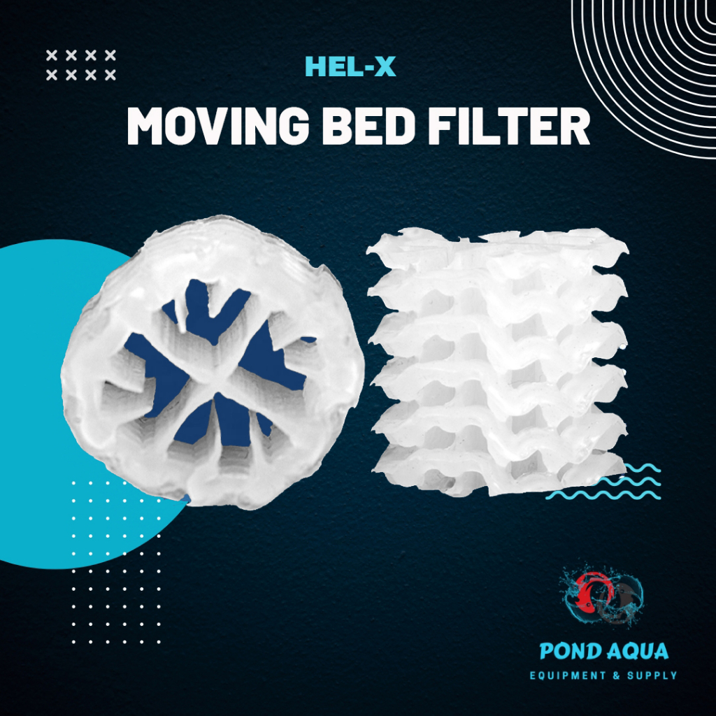 Moving Bed Filter Media Helix Kaldness Filter Koi
