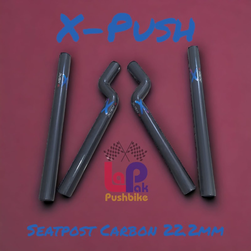 Seatpost Carbon Pushbike Xpush SL 22.2mm