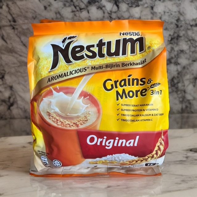 

NESTUM Grains & More 3 in 1 Original Sereal Malaysia (15 sachet)