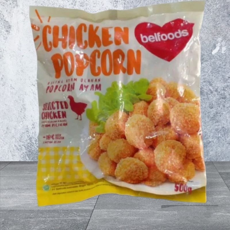 

RN_Frozen - BELFOODS Chicken Popcorn Berat isi dlm Kemasan 500 Gram - Ready