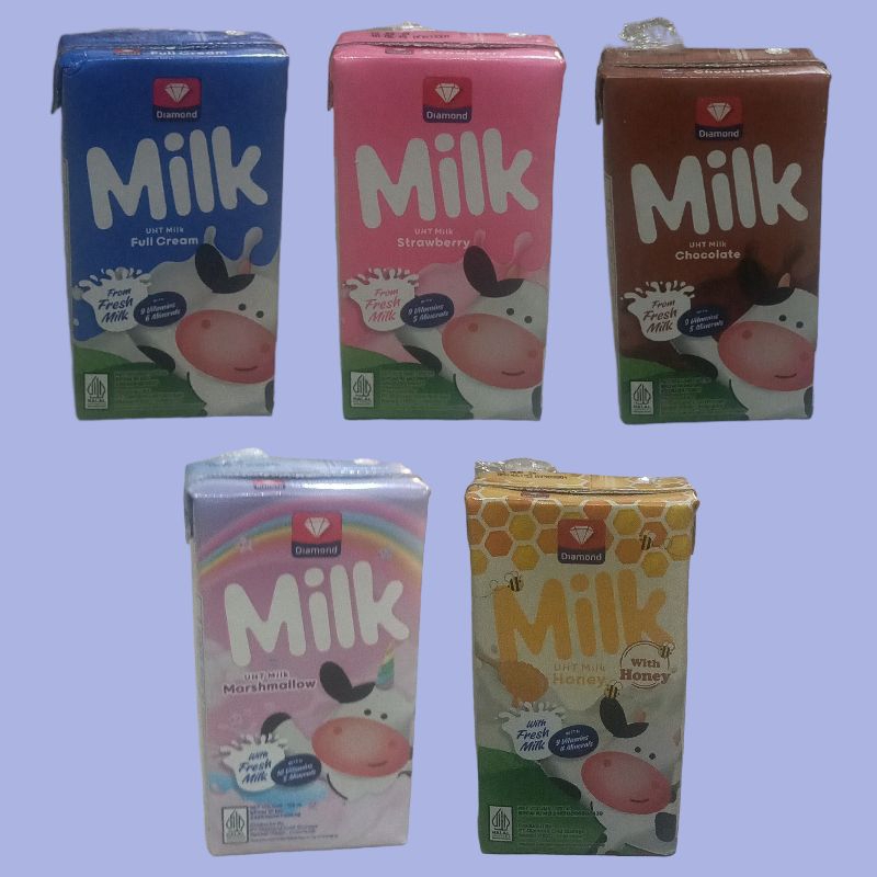 

Diamond Susu UHT 125mL All VArian Rasa [1 pcs]