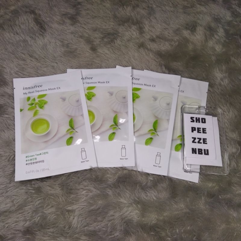 Innisfree Squeeze Energy Mask Green Tea Masker