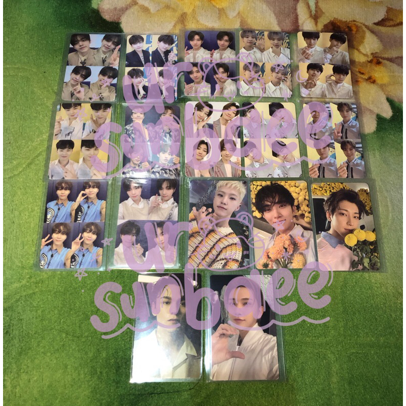 WTS want to sell Pc photocard seventeen henggarae net ver scoups jeonghan joshua wonwoo woozi jihoon
