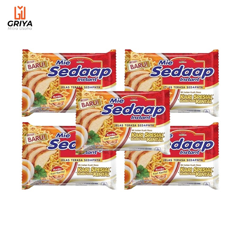 

Mie Sedap Kari Spesial isi 5 Pcs