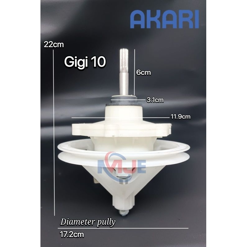Gearbox Mesin cuci AKARI Gear box Mesin Cuci Akari 2 tabung AKIRA - AKARI