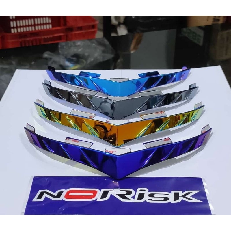 SPOILER HELM KYT TT COURSE MERK NORISK ORIGINAL