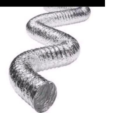 Selang fleksibel Cerobong exhaust asap 10 inchi/pembuangan asap Cerobong