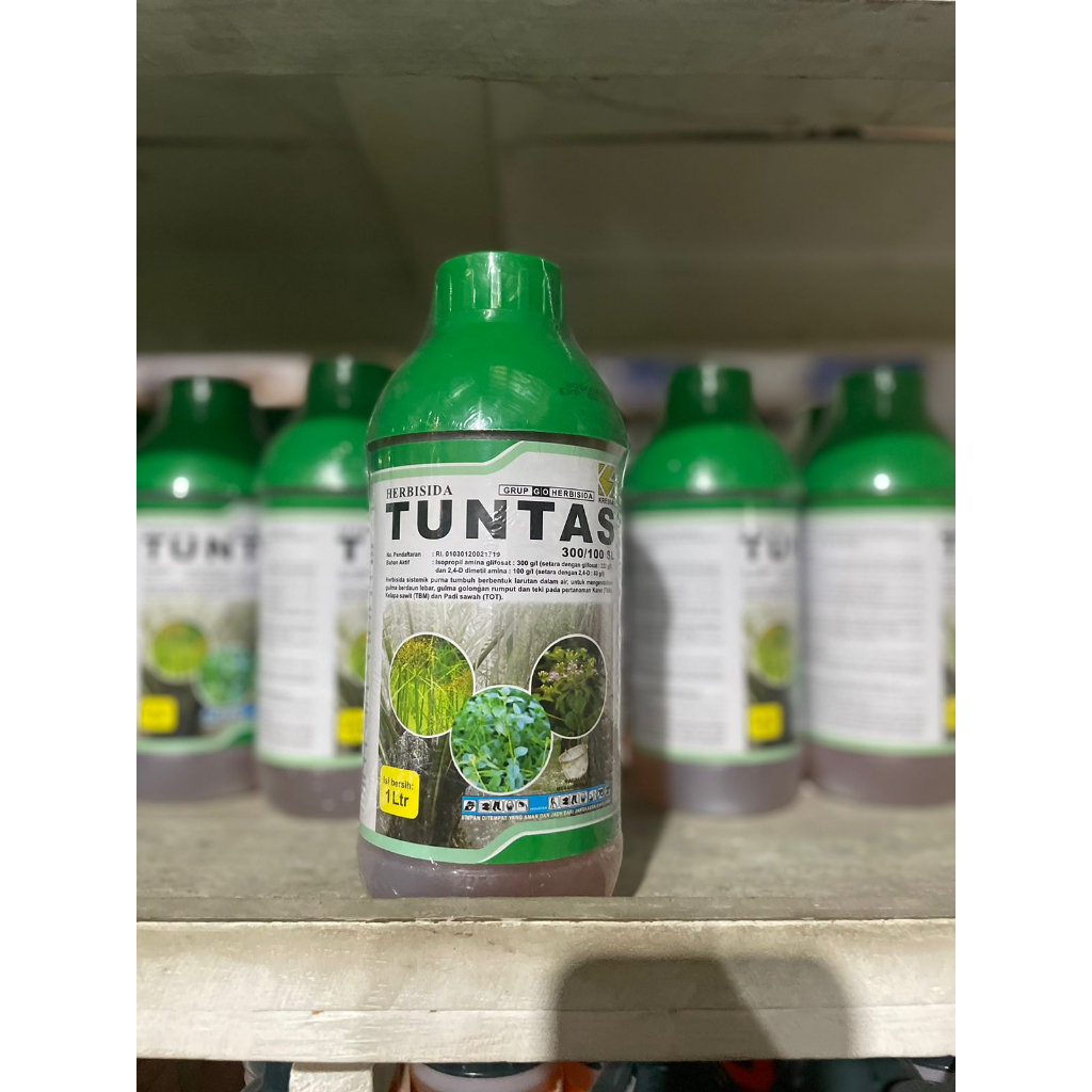 Pembasmi Rumput / Herbisida Tuntas 1 liter