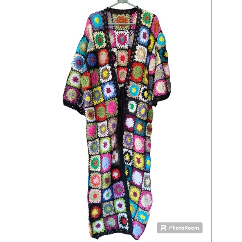 Long cardigan // Rajut / Crochet Bali