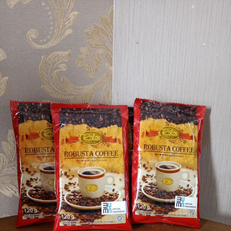 

Rolas Robusta Coffe 120 gr