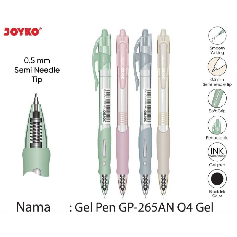 

Pena Gel joyko GP 265AN Q4 (1pcs)