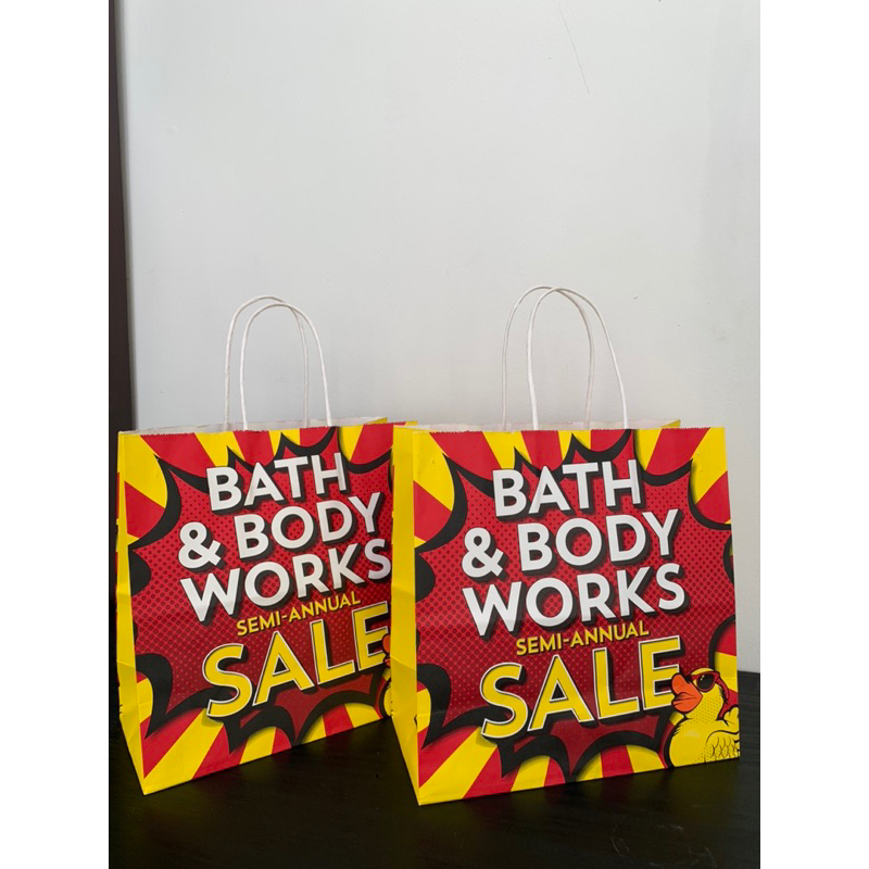 

Bath & Body Works Semi Annual Paperbag