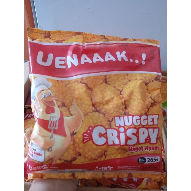 

Belfoods Nugget Crispy 265gr