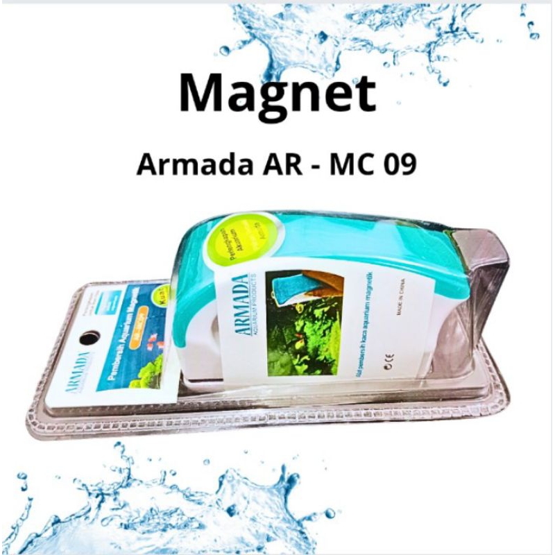 Magnet Pembersih Kaca Aquarium ARMADA AR MC 09