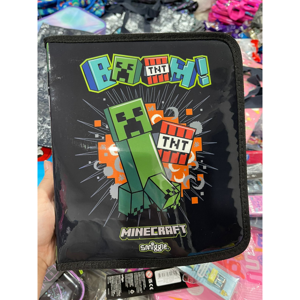 

SMIGGLE X MINECRAFT STATIONERY SET - SET ALAT TULIS&WARNA SMIGGLE