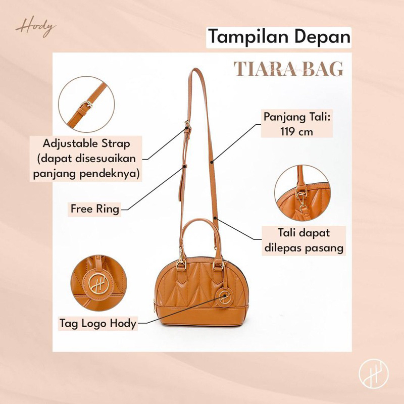 Hody - Tiara Bag Sling Bag &amp; Hand Bag Tas Wanita Syentetic Leather