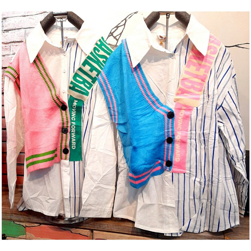 Paket 6 Usaha Pakaian Wanita // Paket Kemeja Wanita 4Pcs // Paket Pakaian Wanita Fashion