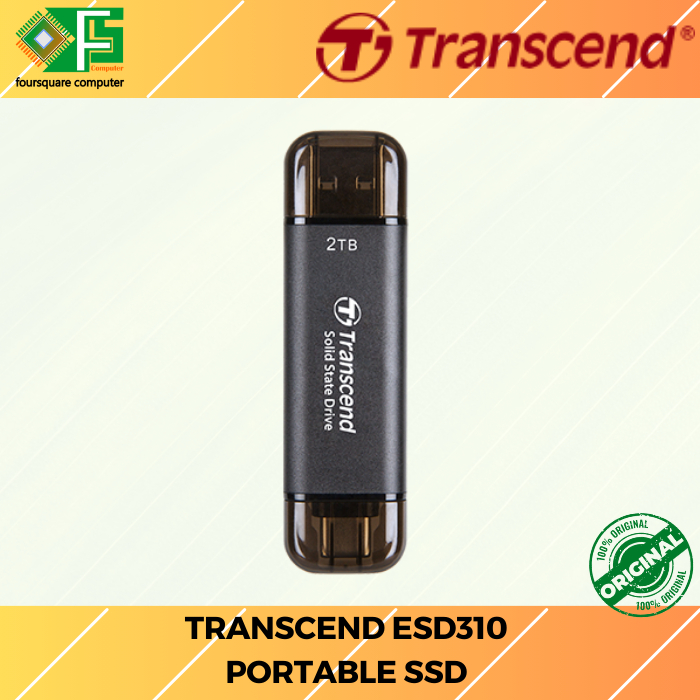 Transcend ESD310 Portable SSD 256GB 512GB 1TB 2TB | SSD External