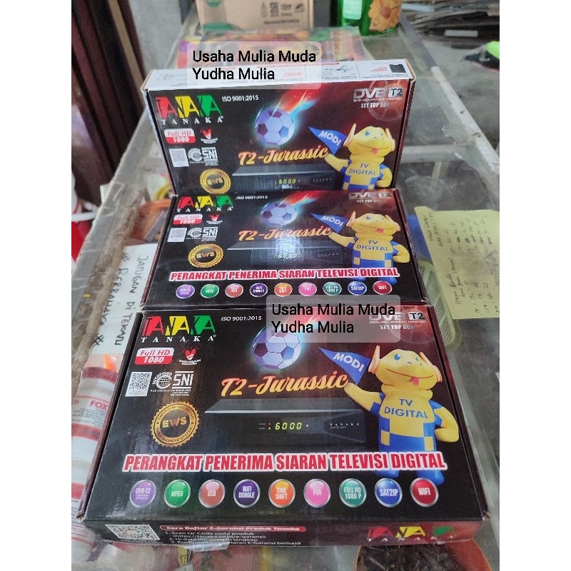 SET TOP BOX TV DIGITAL STB TANAKA RECEIVER TV DIGITAL PENERIMA SIARAN