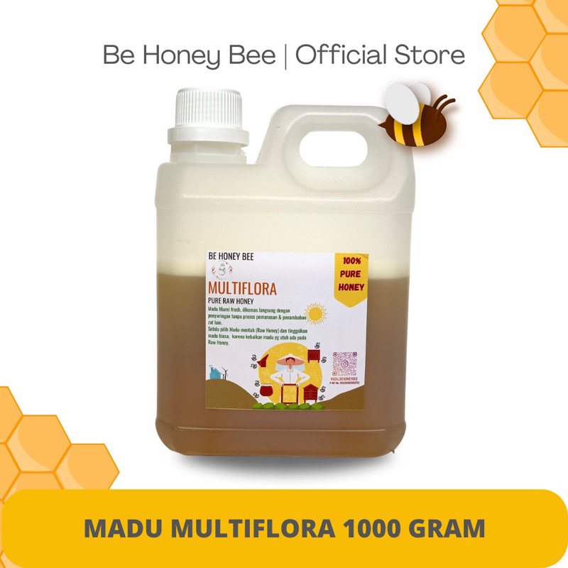 

Be Honey Bee Madu Multiflora Super Kemasan 1 Kg