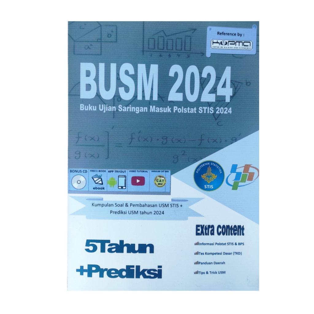 BUKU USM POLSTAT STIS 2024 BUSM STIS 2024 REFERENSI KOPMA STIS