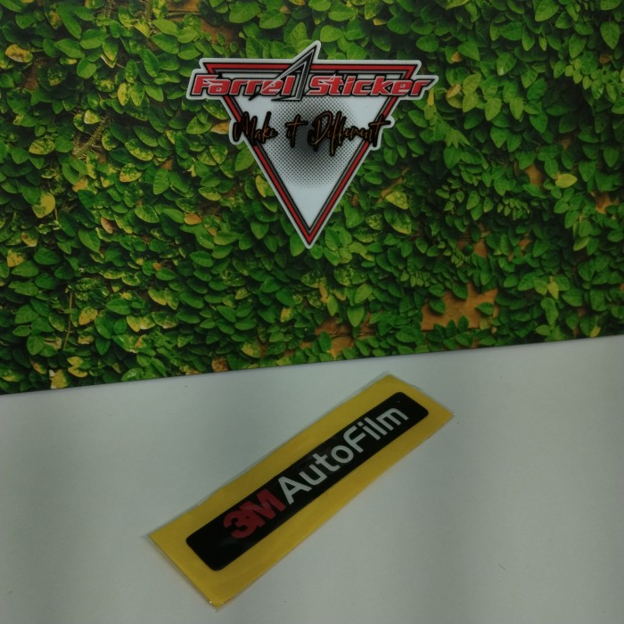 Sticker 3M AUTO FILM stiker kaca 3M Auto Film embos