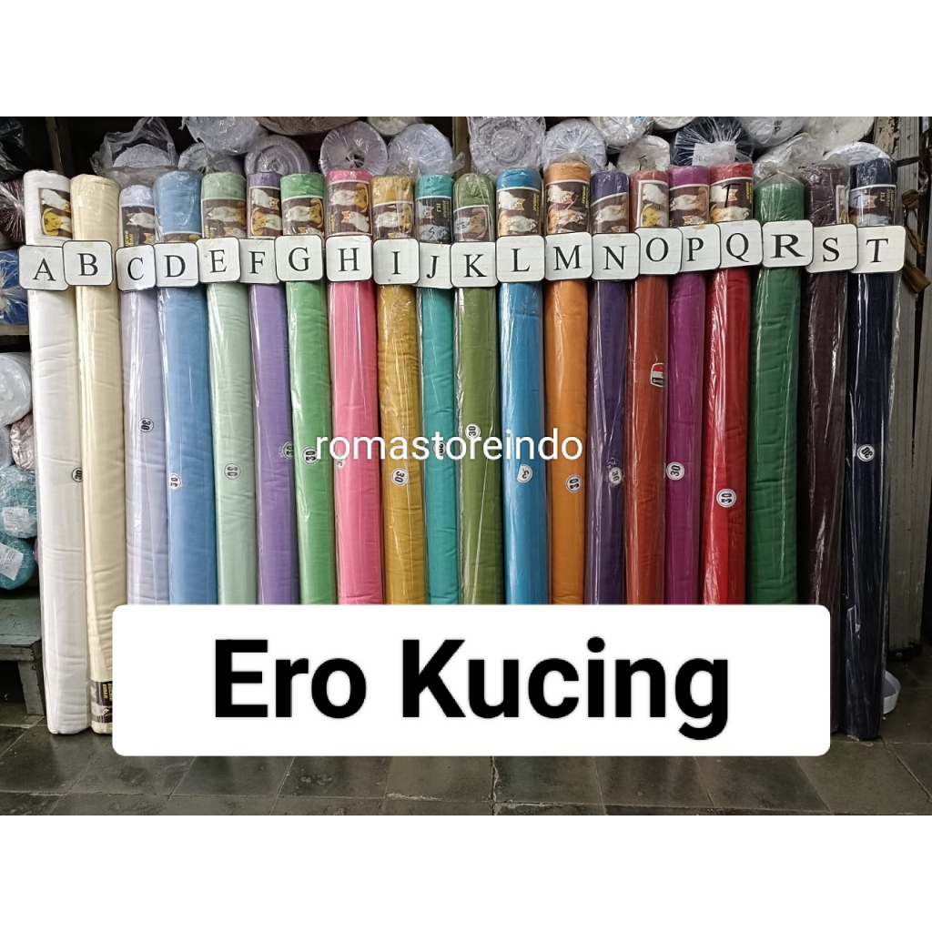 Kain Furing Kain Lapisan Arrow Ero Kucing | Harga/Roll
