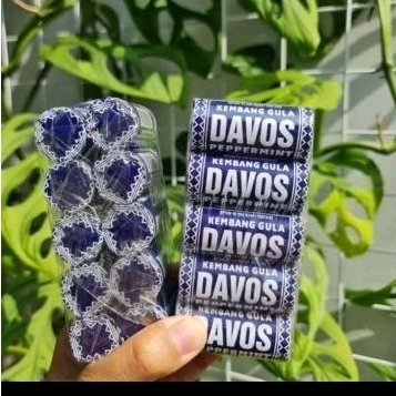 

Permen Davos 5 Roll - Perment Jadul Rasa Mint